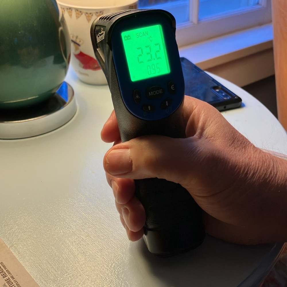Mastercraft Battery Powered Digital Temperature Reader